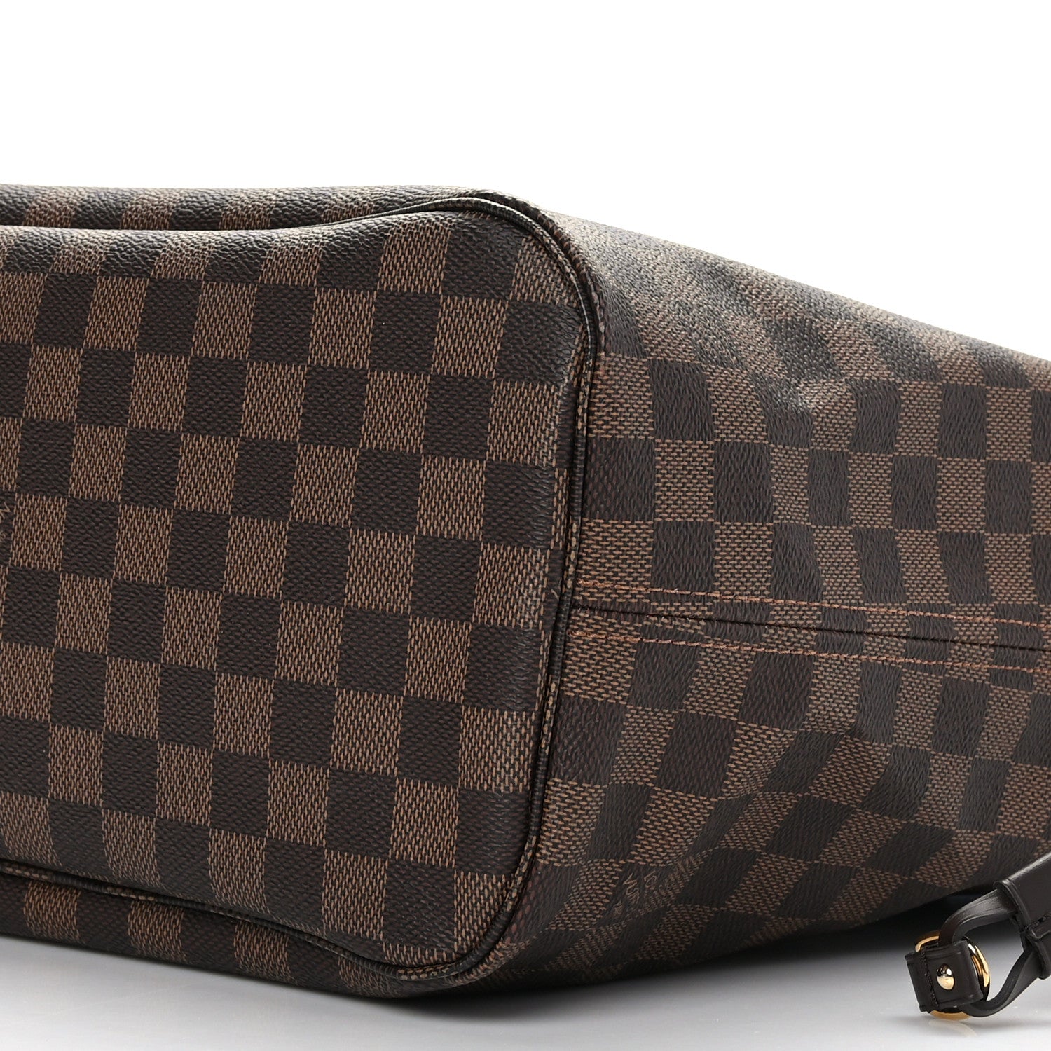 Louis Vuitton Damier Ebene Neo Neverfull MM Rose Ballerine 9 of 10