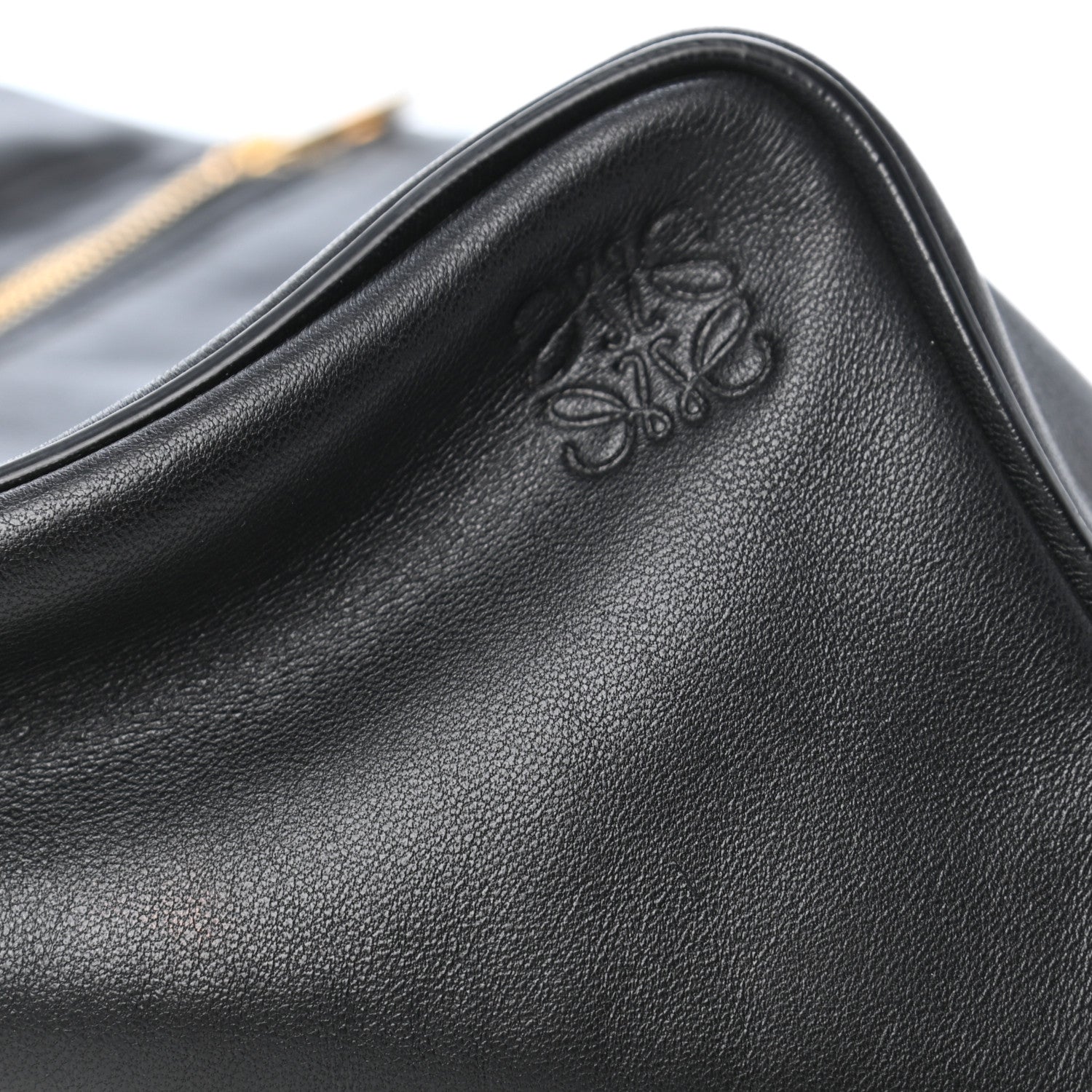 Loewe Nappa Wedge Clutch Black 7 of 8