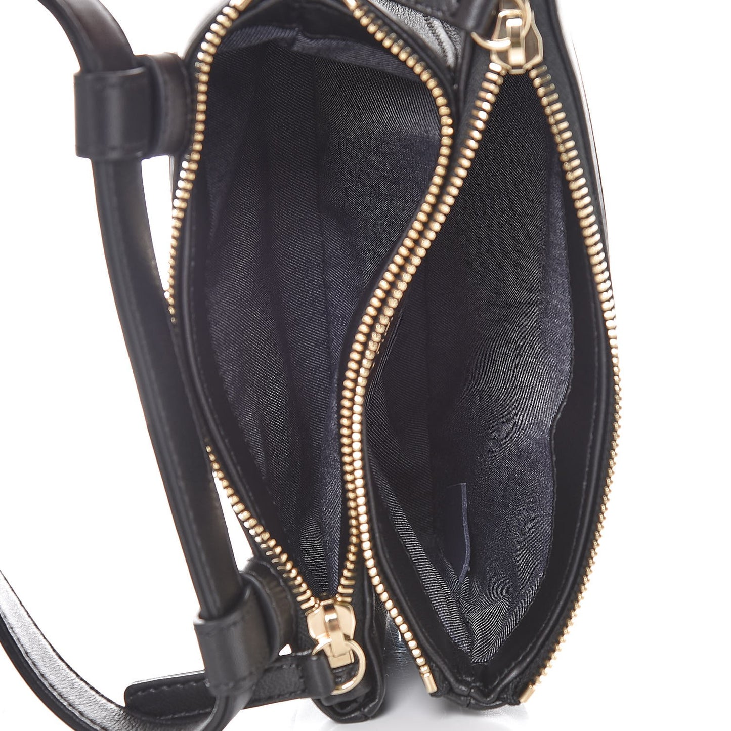 Lambskin CC Mania Waist Belt Bag Black