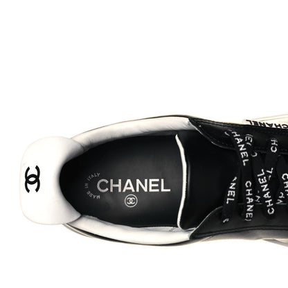 Chanel Calfskin Mens Sneakers 44 Black 8 of 11