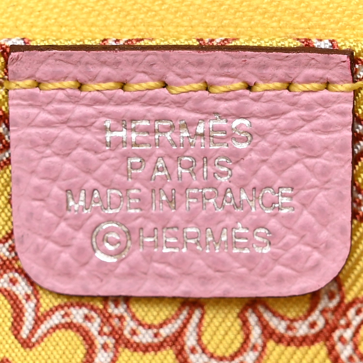 Hermes Epsom Silk'In Compact Wallet Mauve Sylvestre 6 of 9