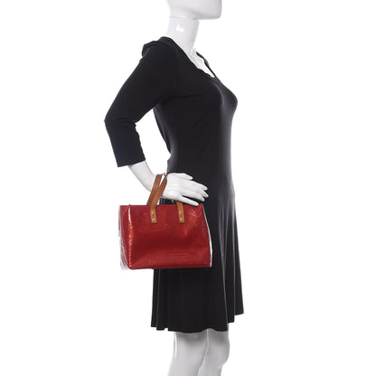 Louis Vuitton Vernis Reade PM Rouge 2 of 17