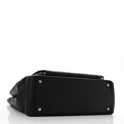 Chanel Caviar Quilted Large Business Affinity Shopping Bag Black 4 of 10