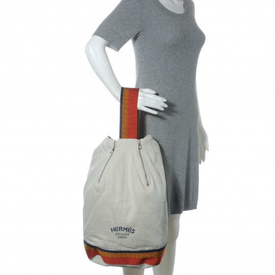 Hermes Toile Cavalier Tote 2 of 9