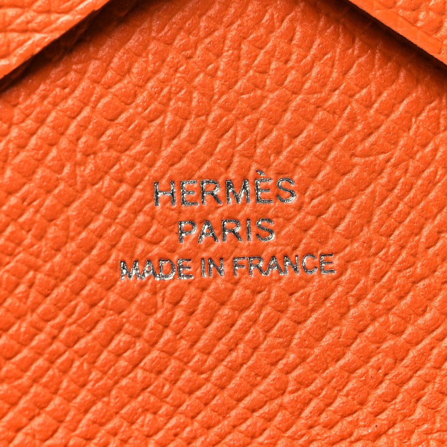 Epsom Calvi Duo Card Case Orange