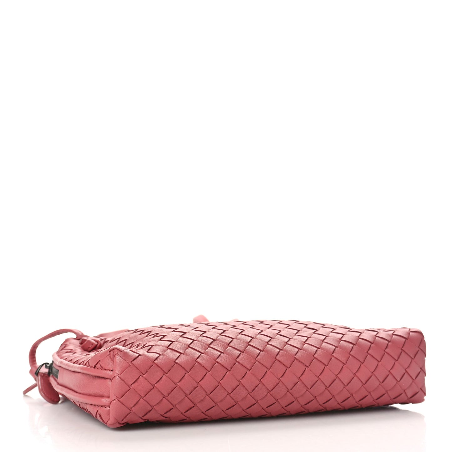 Nappa Intrecciato Nodini Crossbody Messenger Rose Pink