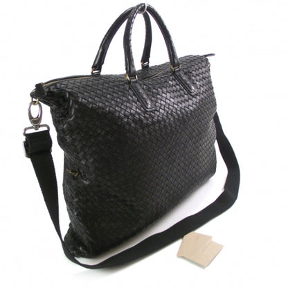 Bottega Veneta Nappa Intrecciato Convertible Bag Nero 3 of 12