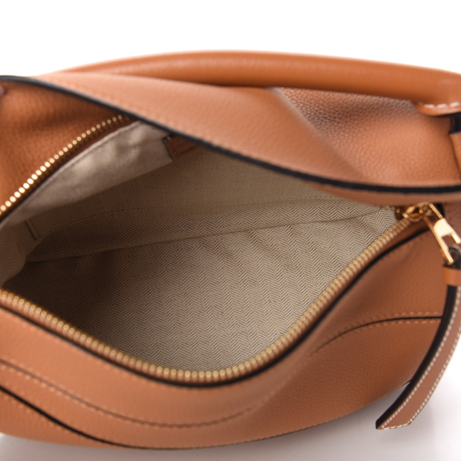 Loewe Calfskin Small Puzzle Bag Light Caramel 798371 – FASHIONPHILE