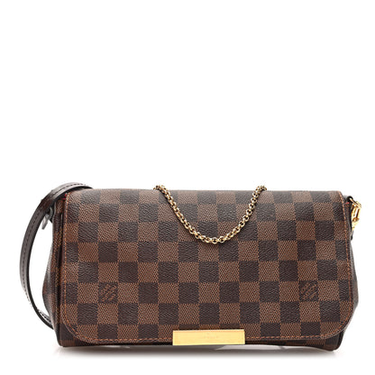 Louis Vuitton Damier Ebene Favorite MM 1 of 9