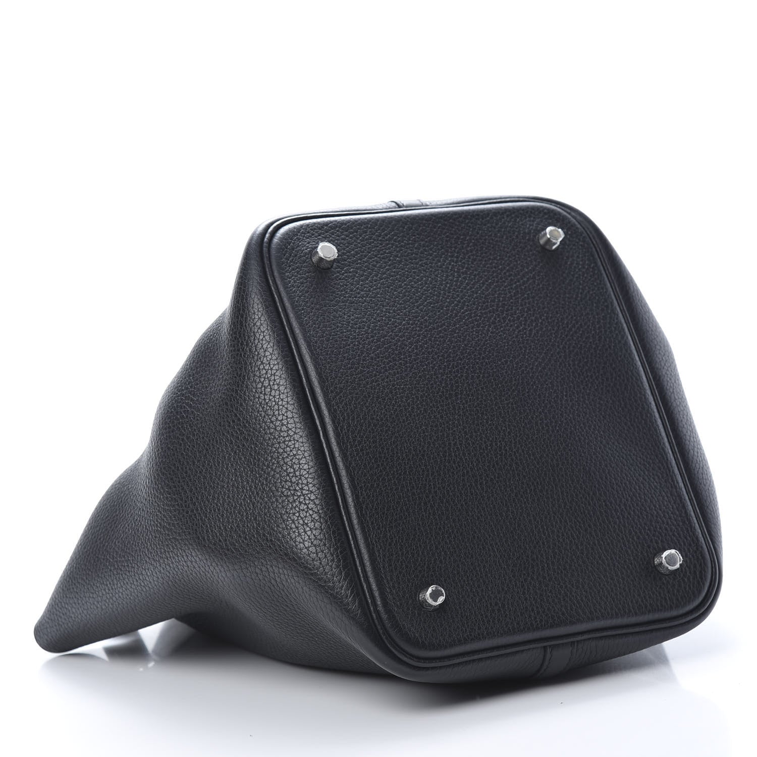 Hermes Taurillon Clemence Picotin Lock 22 MM Black 4 of 13