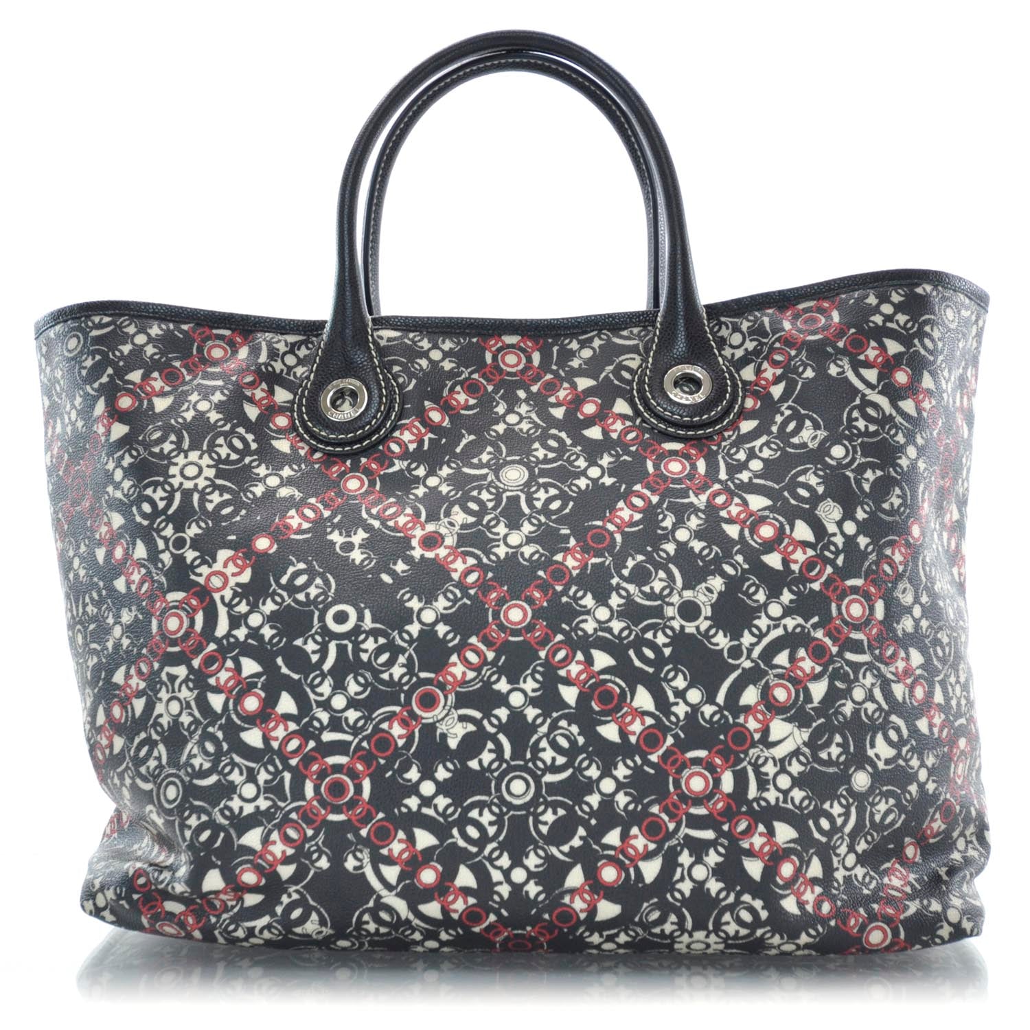Chanel Coated Canvas Coco Tote 1 of 11