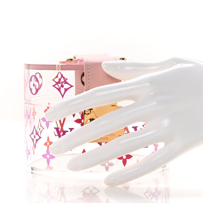 Louis Vuitton Transparent Plexiglass Box Scott Rose Ballerine 2 of 9