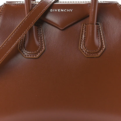 Givenchy Shiny Lord Calfskin Mini Antigona Tan 6 of 9