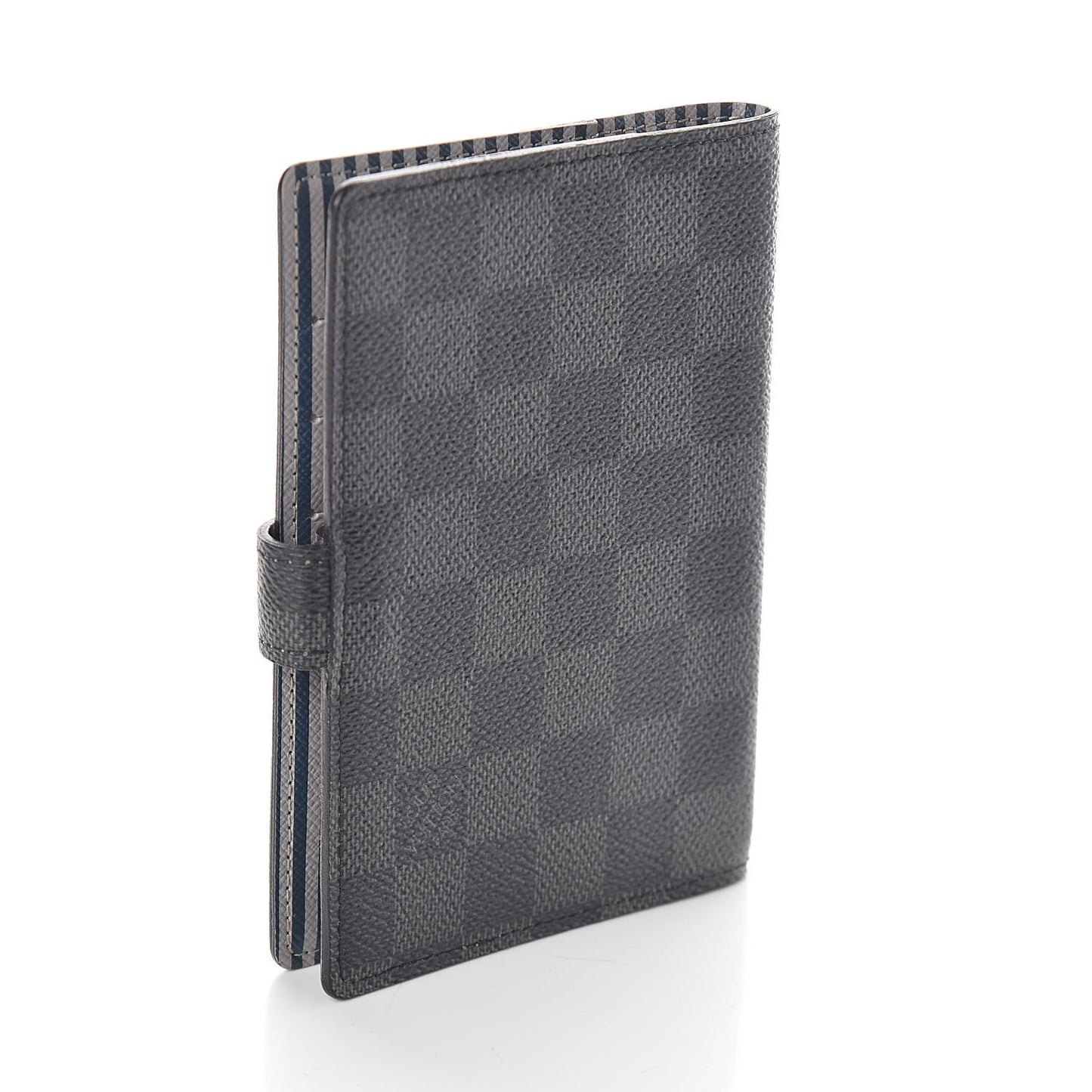 Damier Graphite Trunks and Locks Small Ring Agenda Cover
