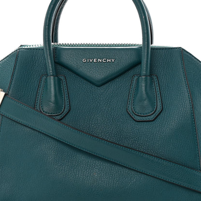 Givenchy Sugar Grained Goatskin Small Antigona Mineral Blue 8 of 20