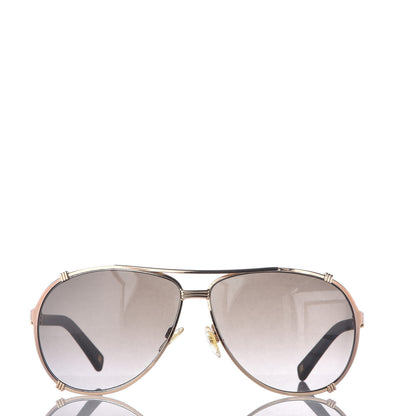 Christian Dior Chicago 2 Aviator Sunglasses Brown 2 of 7