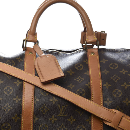 Louis Vuitton Monogram Keepall Bandouliere 60 9 of 12
