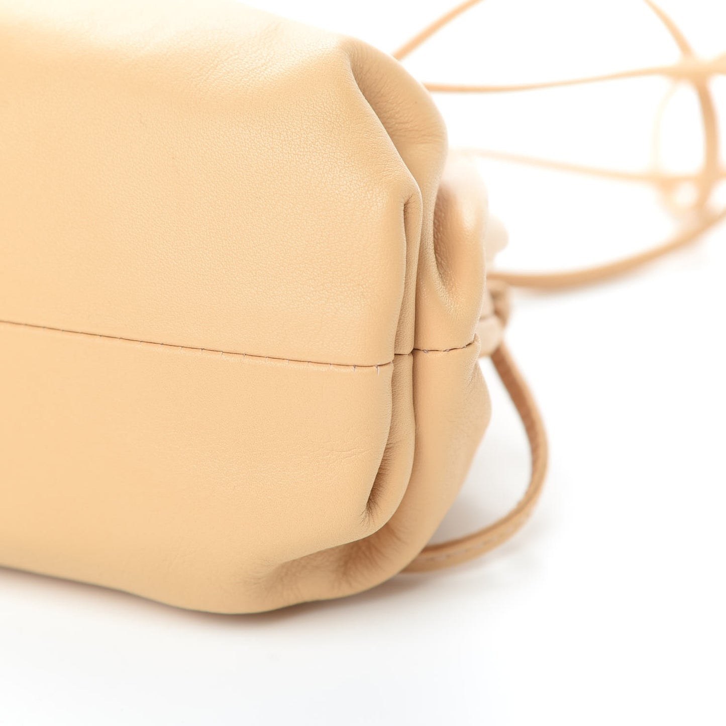 Butter Calfskin The Mini Pouch Nude