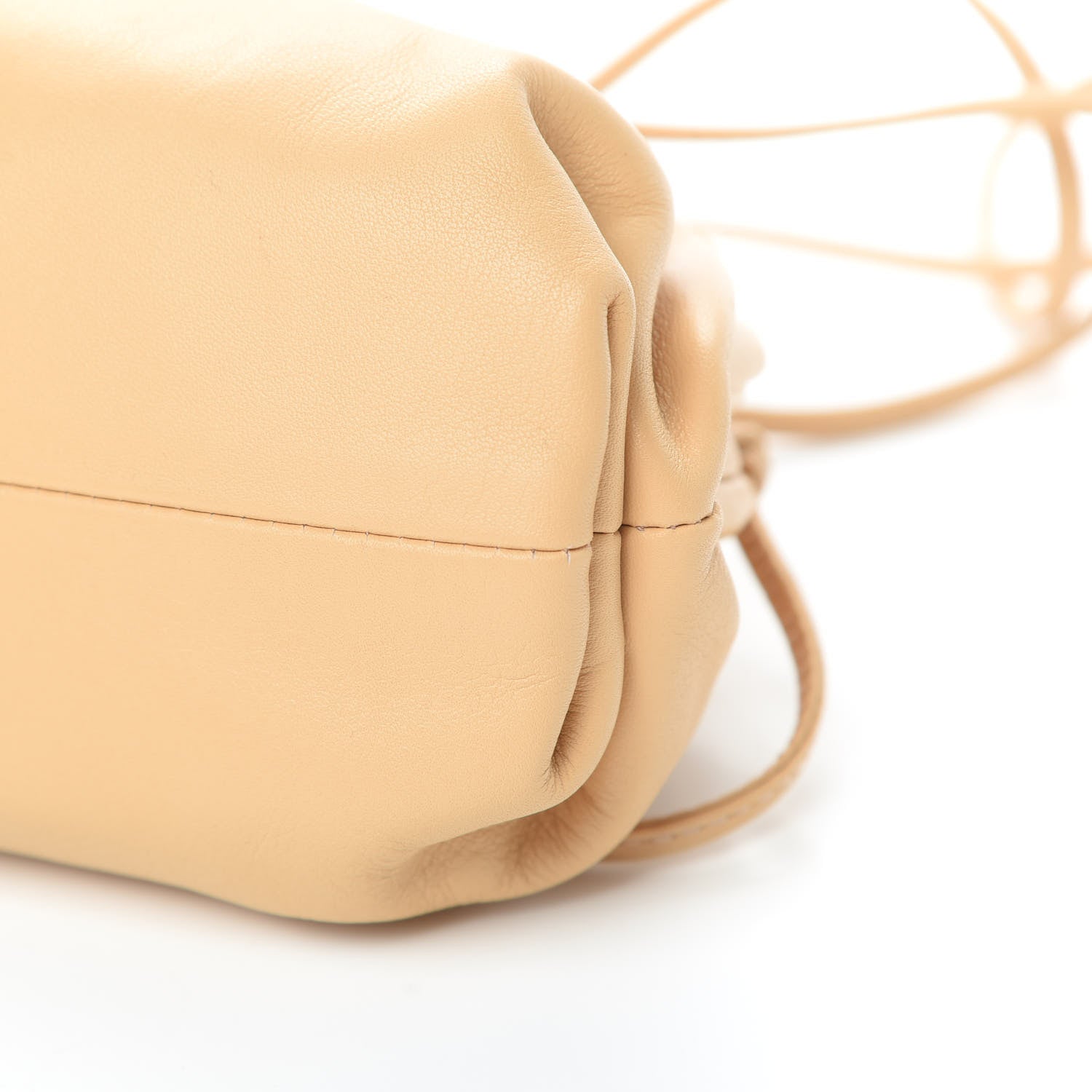 Bottega Veneta Butter Calfskin The Mini Pouch Nude 11 of 11