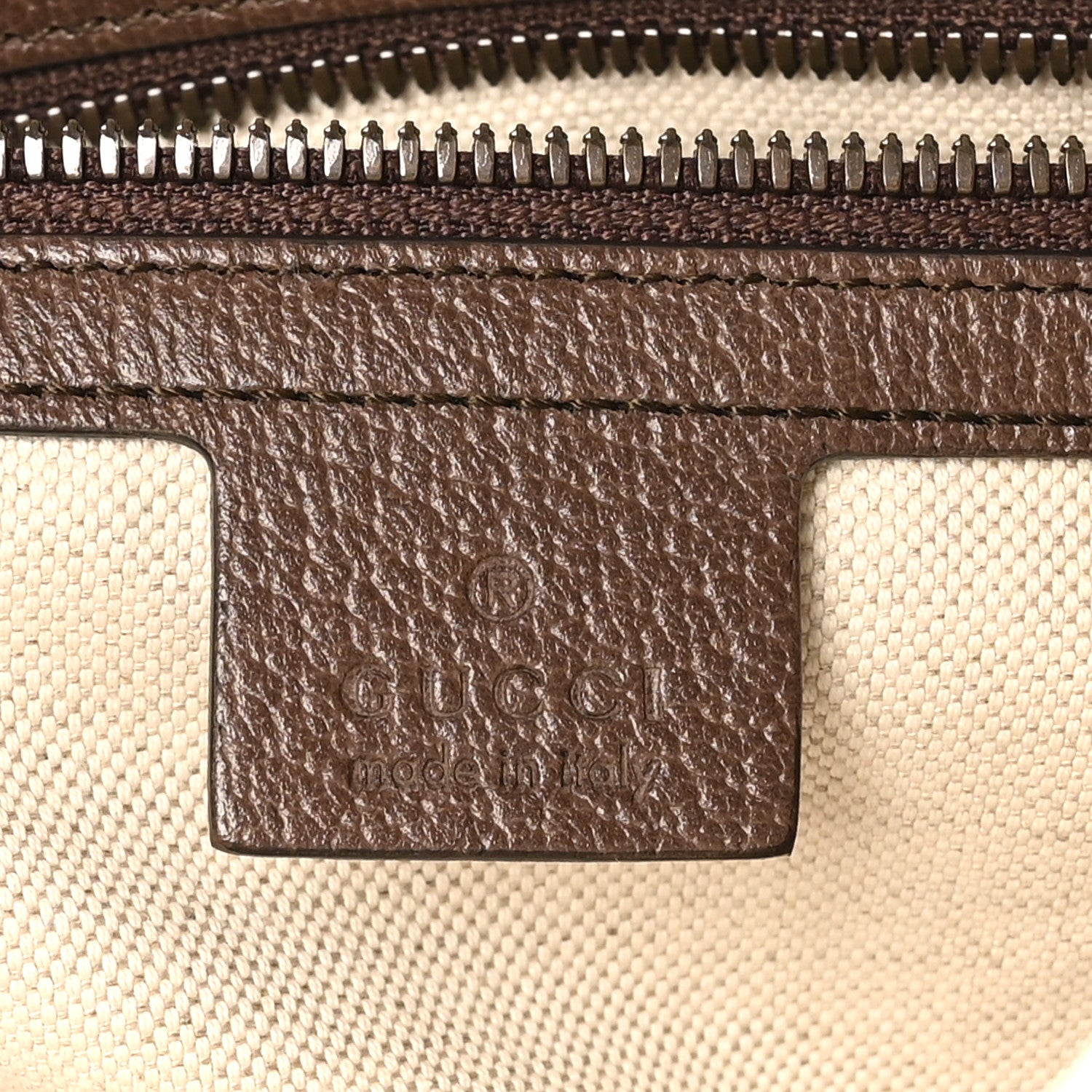 Gucci GG Supreme Monogram Web Small Ophidia Half Moon Hobo Brown 6 of 10