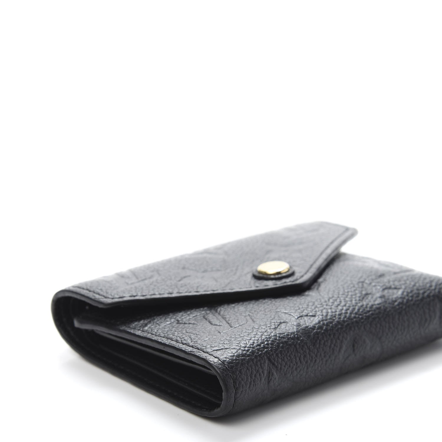 Louis Vuitton Empreinte Victorine Wallet Black 9 of 10