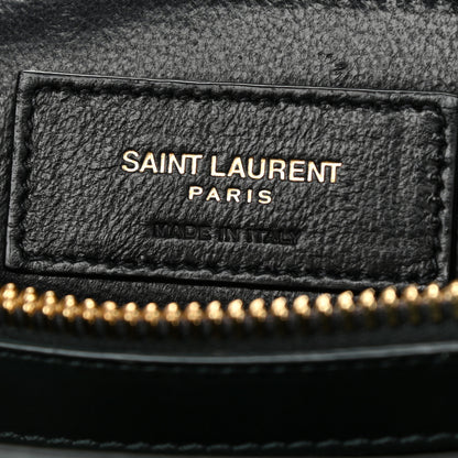 Saint Laurent Calfskin Y Quilted Monogram Small Loulou Chain Satchel Dark Mint 7 of 12