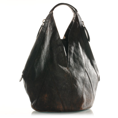 Givenchy Lambskin Tinhan Old Pepe Hobo Brown 3 of 9