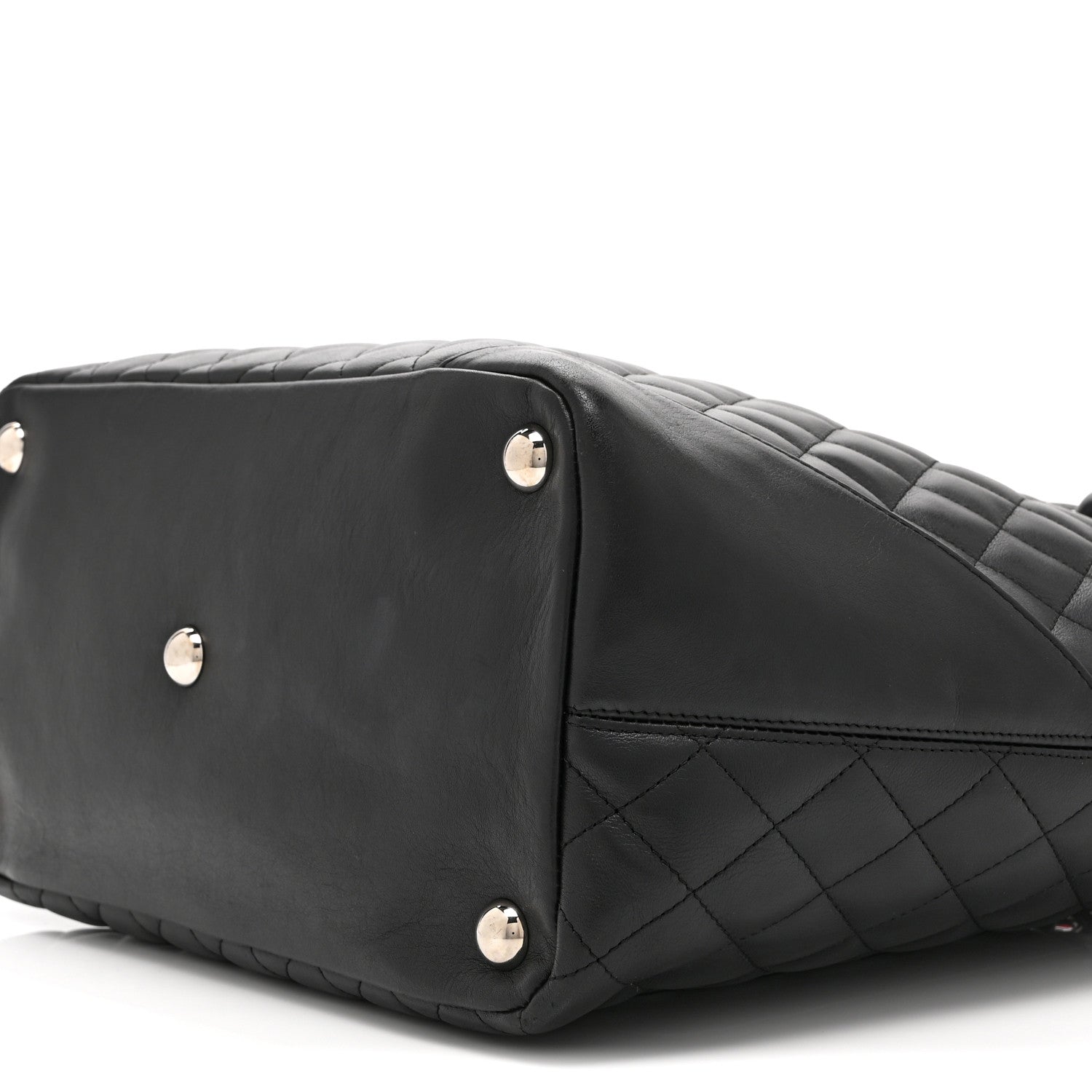 Chanel Calfskin Quilted Large Cambon Tote Black 10 of 10