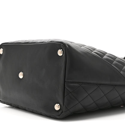 Chanel Calfskin Quilted Large Cambon Tote Black 10 of 10