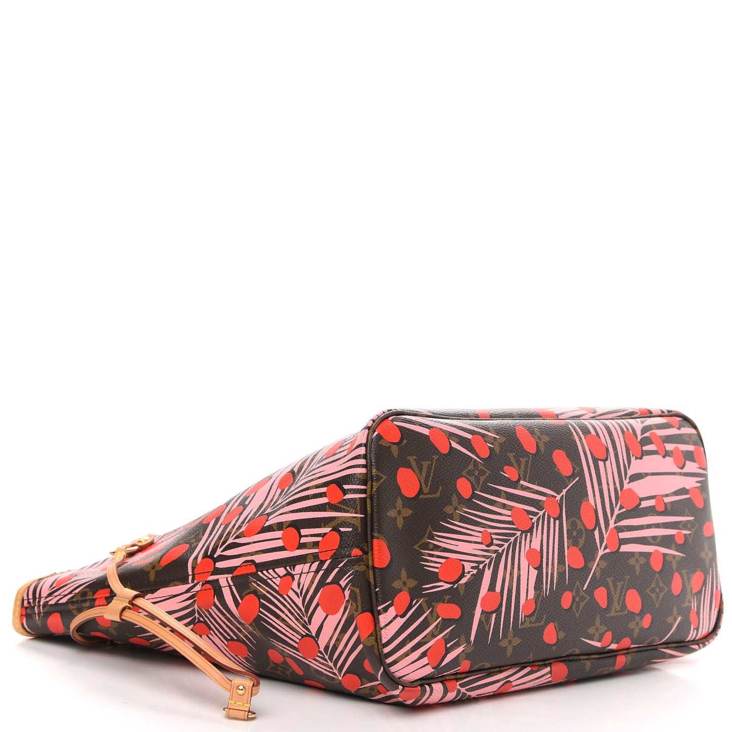 Monogram Jungle Dots Neo Neverfull MM Sugar Pink Poppy