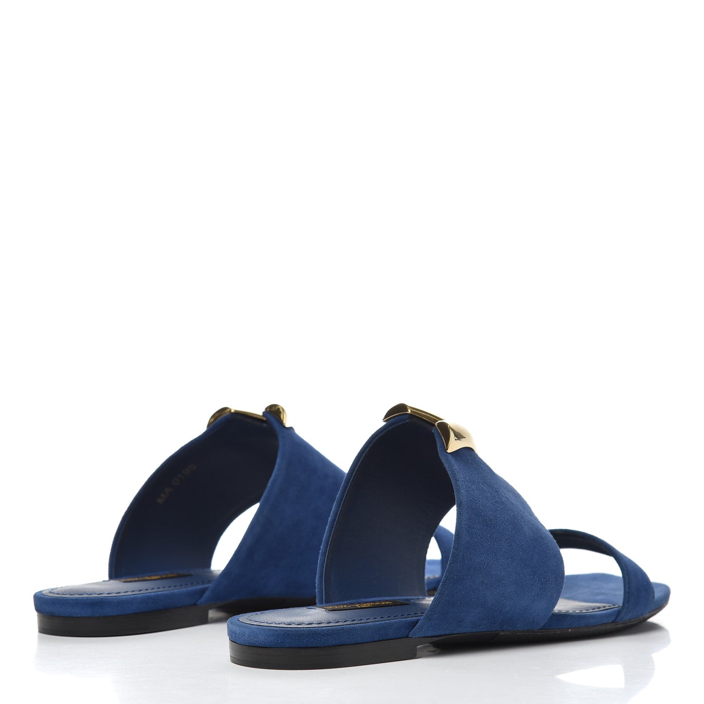 Suede Bayfront Mule 37.5 Blue