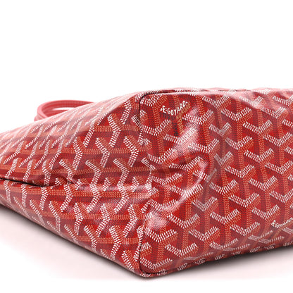 Goyard Goyardine Saint Louis PM Red 10 of 11