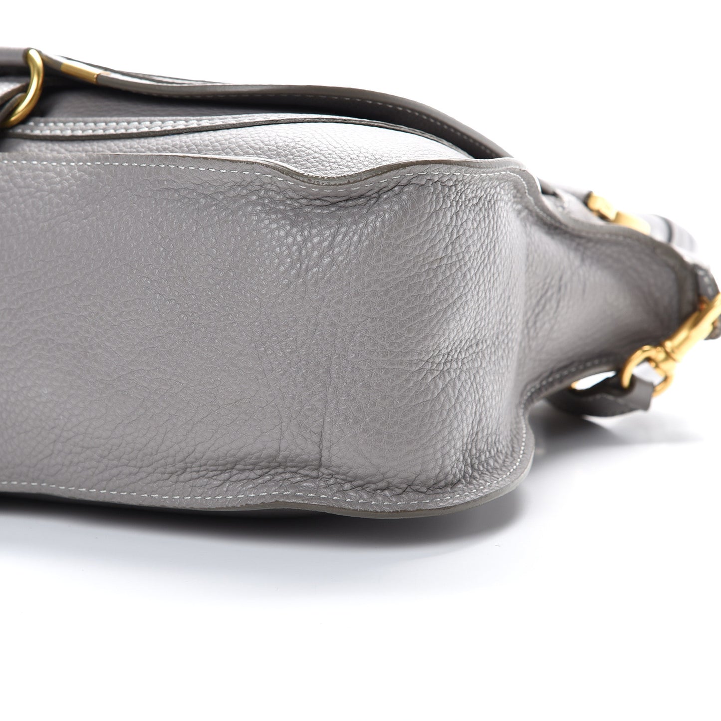 Calfskin Medium Marcie Satchel Cashmere Grey