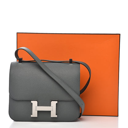 Hermes Epsom Constance 24 Vert Amande 24 of 25