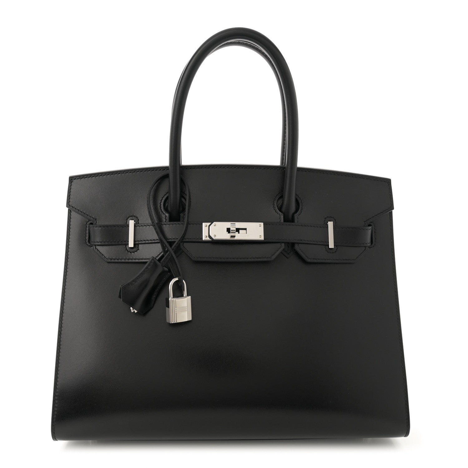 Hermes Box Birkin Sellier 30 Black 1 of 12