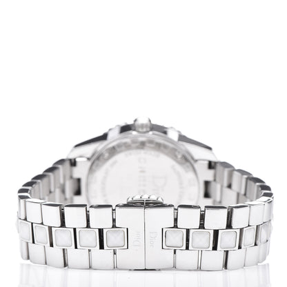 Christian Dior Stainless Steel Sapphire 29mm Christal Quartz Watch White 7 of 7