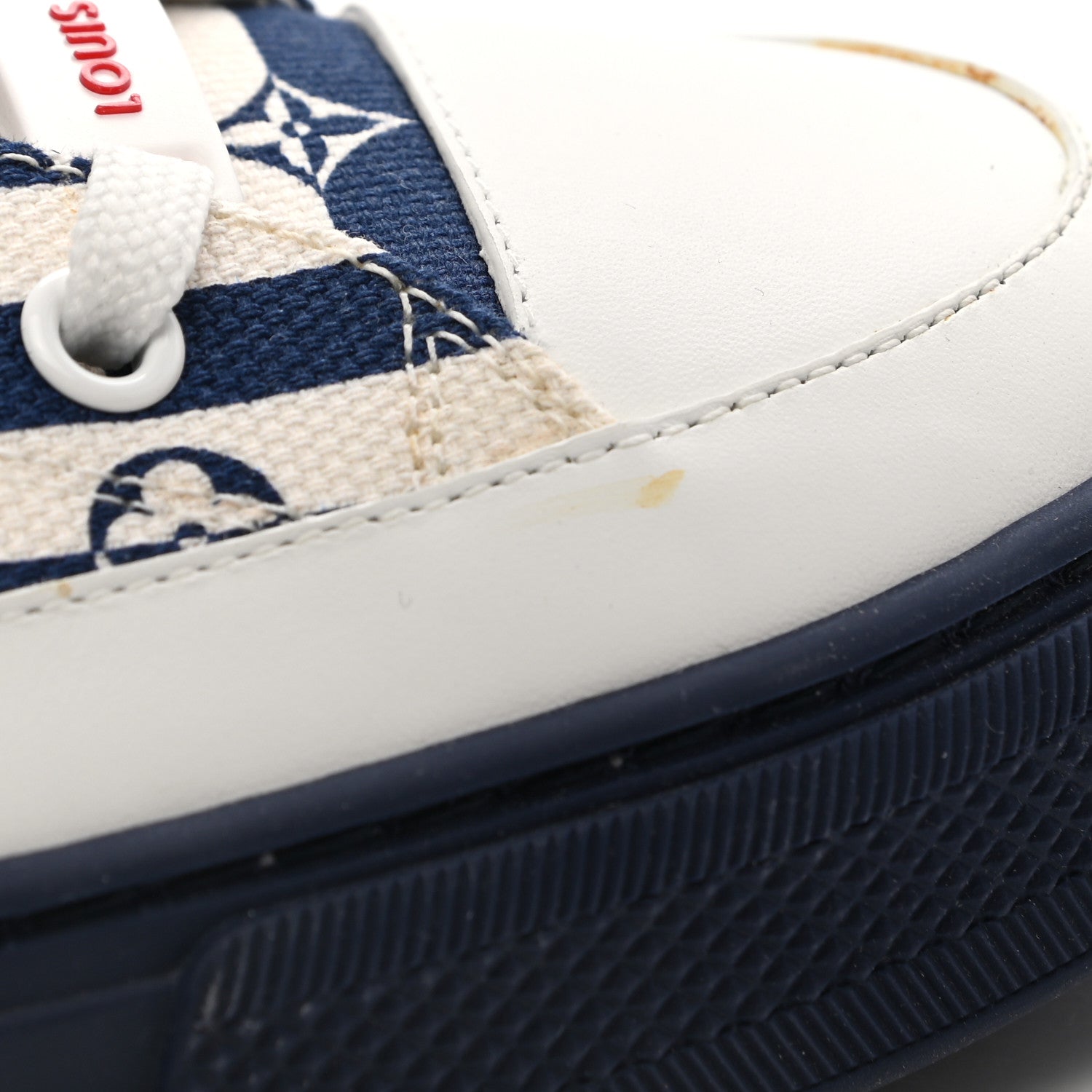 Louis Vuitton Canvas Escale Stellar Sneakers 38 Blue 11 of 13