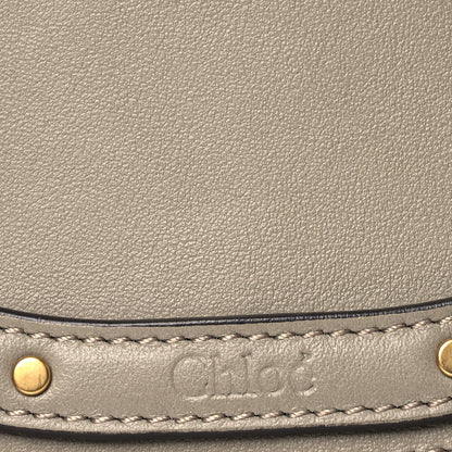 Chloe Calfskin Small Nile Bracelet Minaudiere Bag Motty Grey 9 of 14