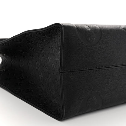 Louis Vuitton Empreinte Monogram Giant Onthego GM Black 8 of 9