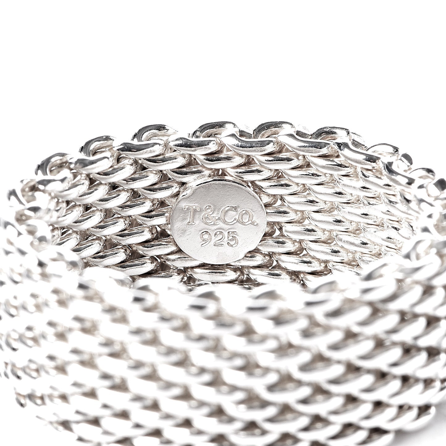 Sterling Silver Mesh Somerset Ring