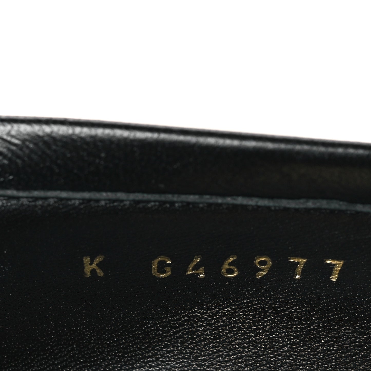 Lambskin CC Mocassin Loafers 41 Black