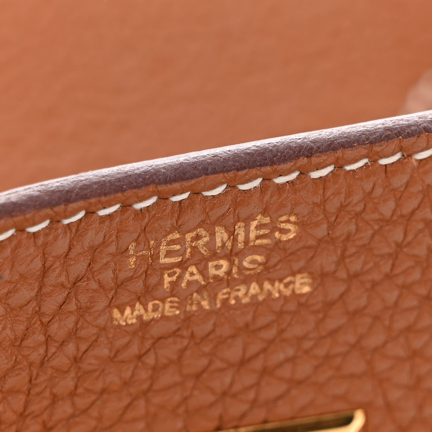 Hermes Togo BIRKIN 30 Gold 5 of 15