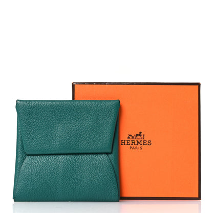 Hermes Evercolor Verso Bastia Coin Purse Malachite Bleu Atoll 11 of 11