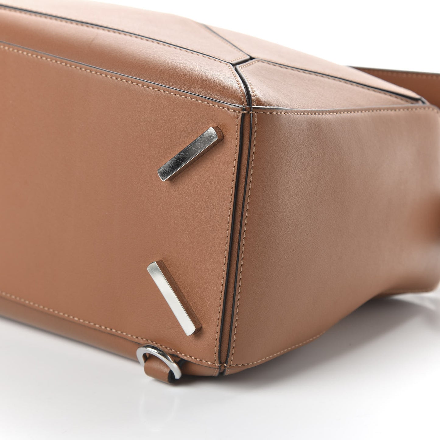 Calfskin Medium Puzzle Bag Tan