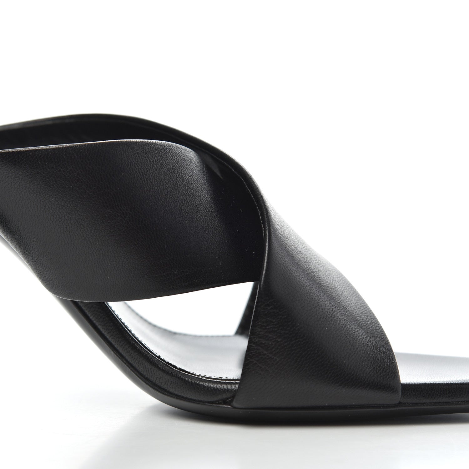 Saint Laurent Calfskin LouLou Mules 38.5 Black 10 of 15