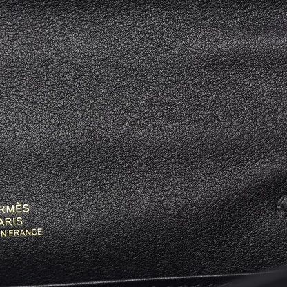 Hermes Swift Kelly Pochette Clutch Black 24 of 31