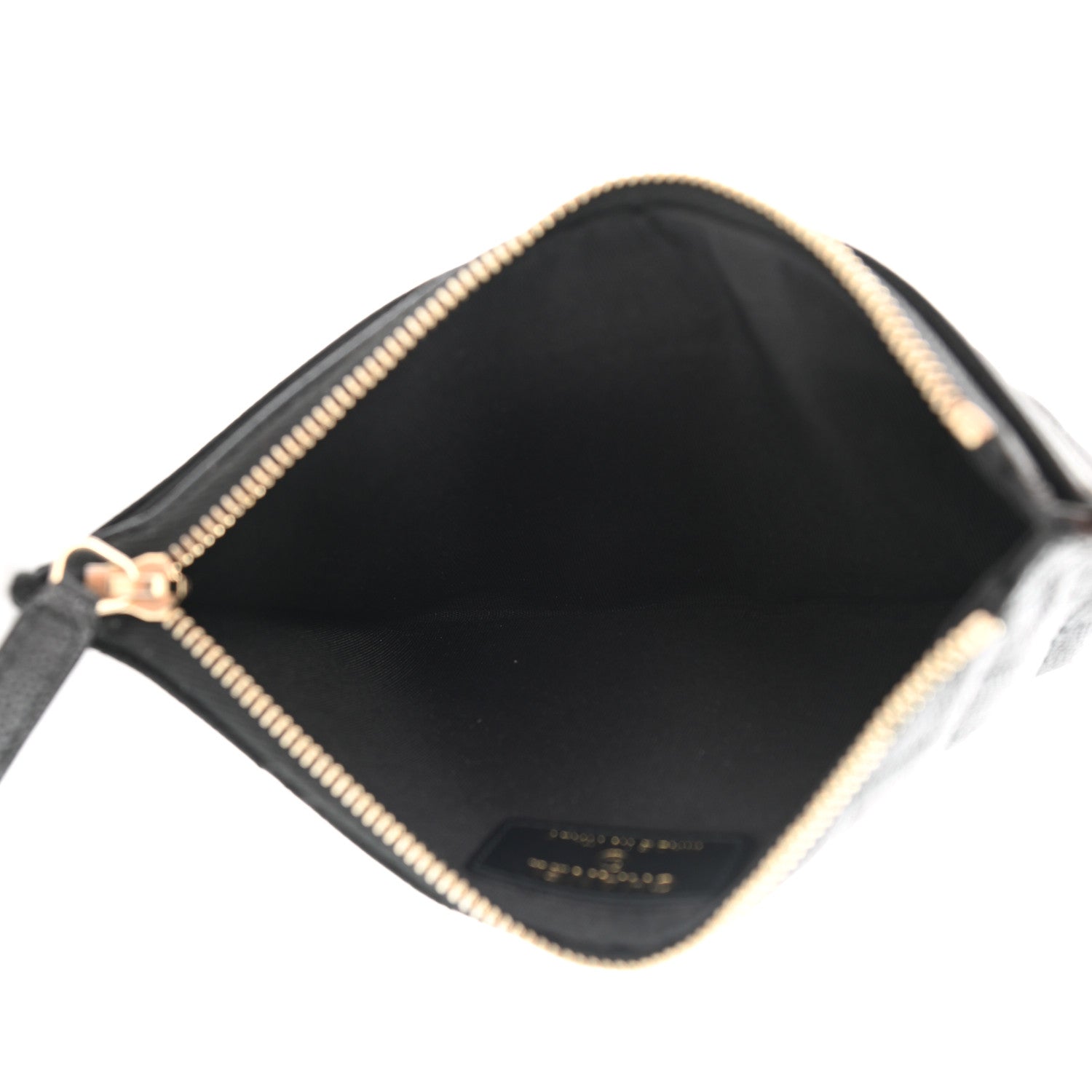 Chanel Caviar Quilted Classic Zip Boy Pouch Black 4 of 13