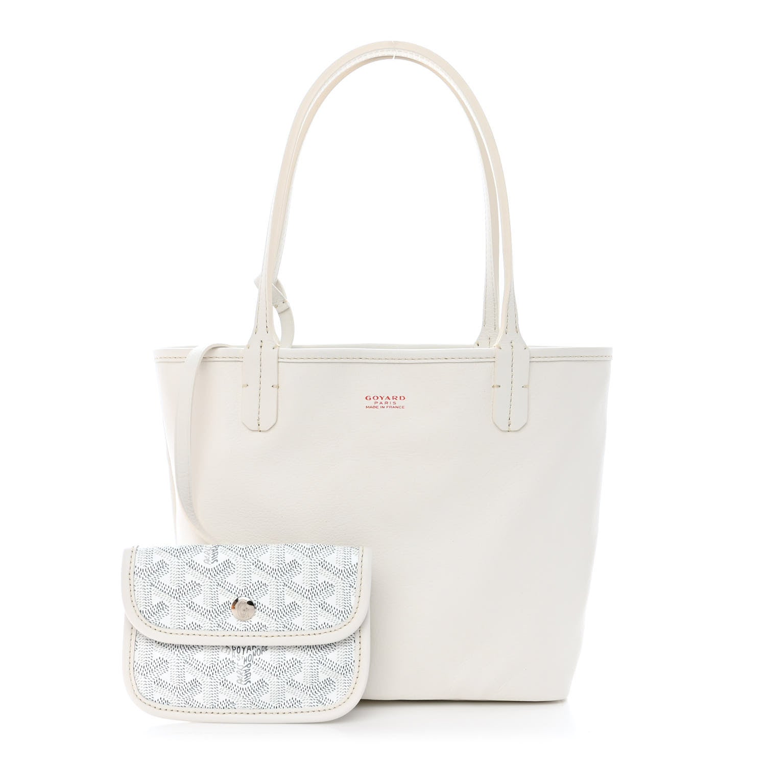 Goyard Goyardine Reversible Mini Anjou White 13 of 19