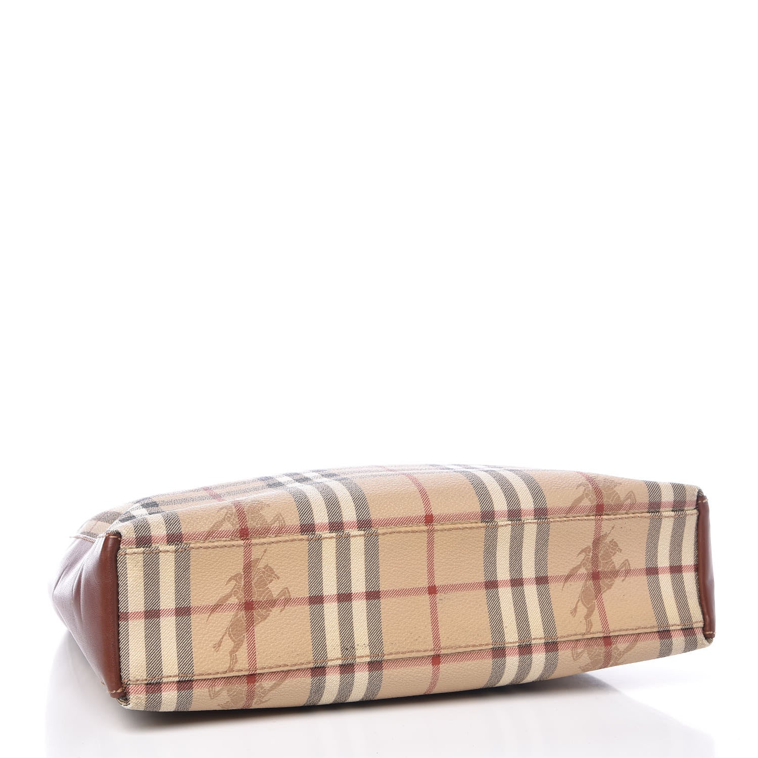 Burberry Haymarket Check Tote Chocolate 4 of 10