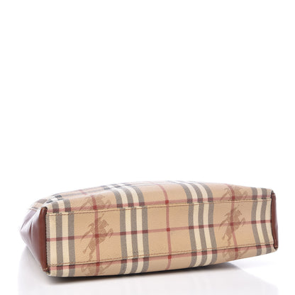 Burberry Haymarket Check Tote Chocolate 4 of 10